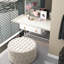 Repose-pieds rond 31,5 po Homcom