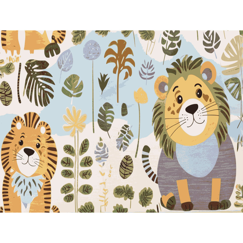 Tapis mignon pour enfants, Rectangulaire 2 pi x 3 pi