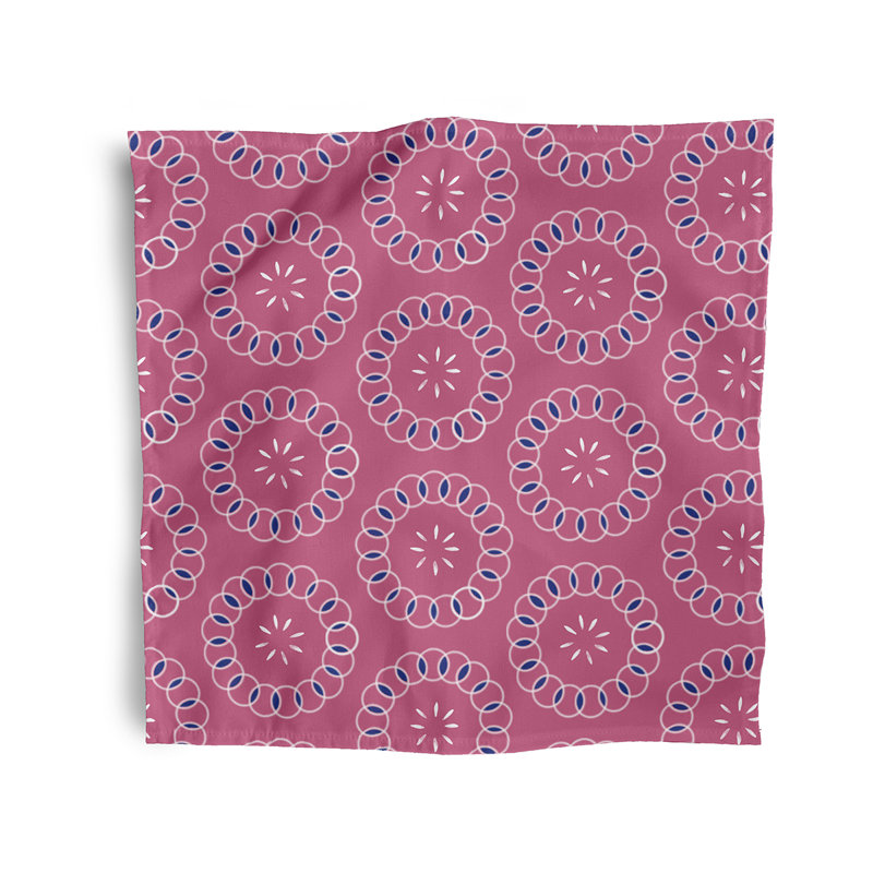 Cesaria Happiness Is Floral Napkins, Pink