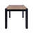 Caroyn Modern 2-Tone Solid Wood Dining Table