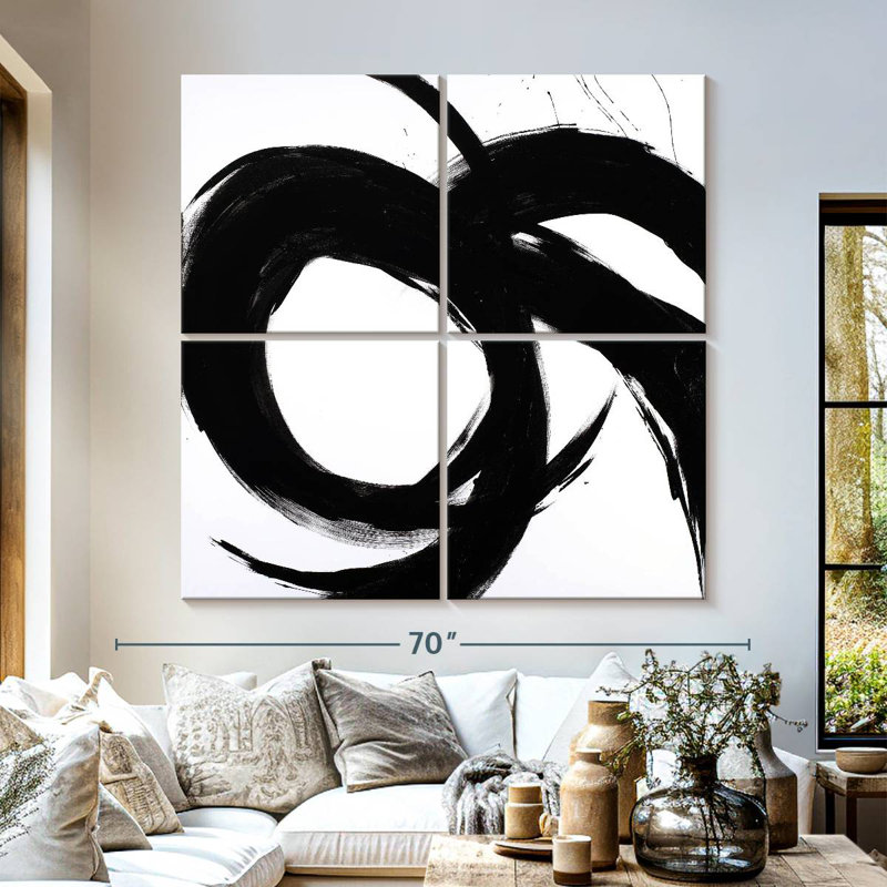 Avery Circular Strokes II, H 57 po x l 57 po