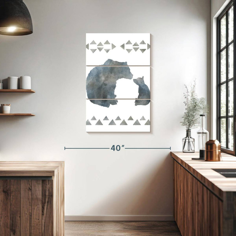 «Brampt Little Man Cave Bears», H 38 po x l 24 po