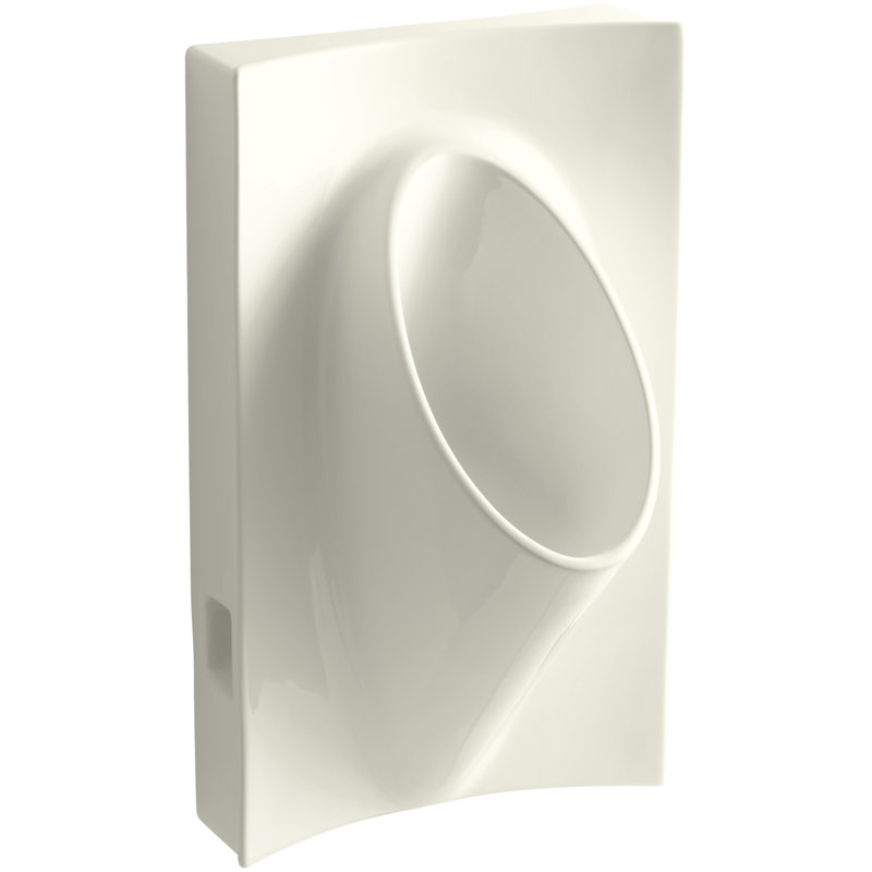 Steward Waterless 19-1/8" Wide x 31-7/8" High x 15-7/8" Deep Wall-Mount Urinal, Biscuit