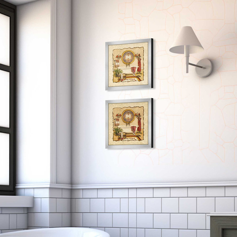 " Art Deco Bath " 2 - Pieces