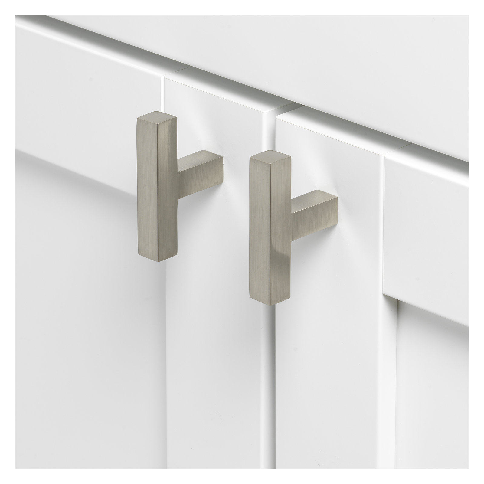 Kingston Collection Bar Knob, Satin Nickel