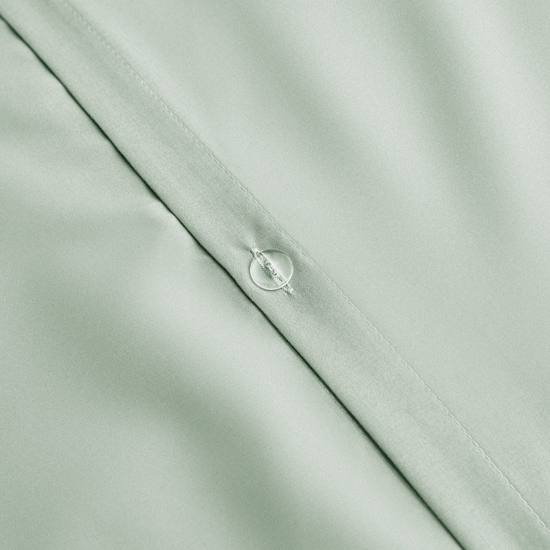 Silentnight Supersoft Duvet Set, Sage, Double - 2 Standard Pillowcases