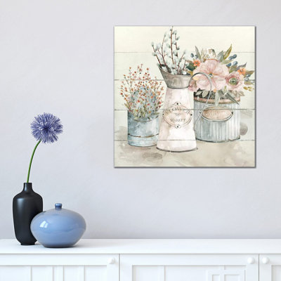 " Shiplap Flower Market " by Carol Robinson