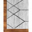 Tapis contemporain Eshin couleur acier-474309415