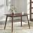 Solid Wood Base Dining Table