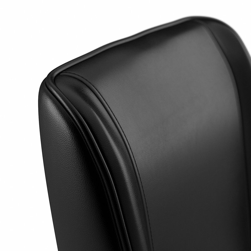 Salinas Vinyl Task Chair, Black