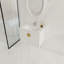 Meuble-lavabo à fermeture en douceur 28 po avec lavabo, pour petite salle de bain-618141093