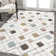 Marlowe Retro Trellis High-Low Multi/Cream Rug