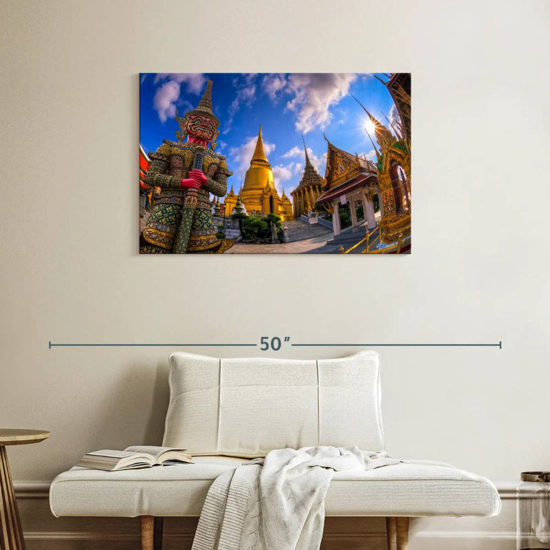 Adella Wat Phra Kaew Complex, 24" H x 36" W