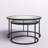 Isabelle Glass Top Nesting Coffee Table