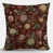 Motif floral rouge