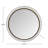 Squiggle Round Mirror Bronze-1070467559