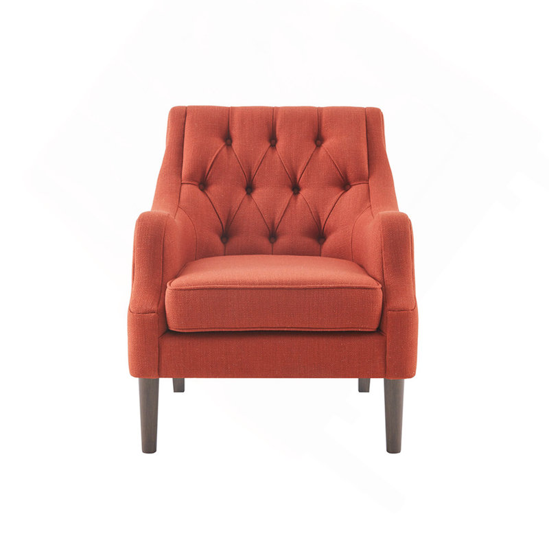 Fauteuil d'appoint capitonné