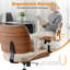 Chaise de travail ergonomique à hauteur ajustable -277390592-288739981
