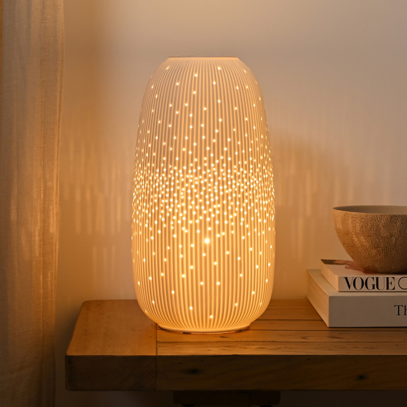 Tabious Ceramic Table Lamp, 33" H x 13" W x 5.11" D