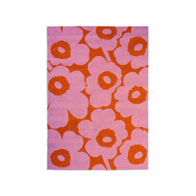 Rose Unikko - orange 