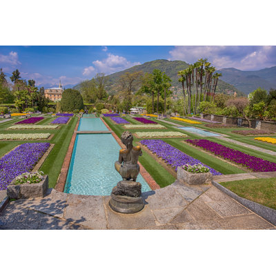 Terraced Gardens Wrapped Canvas Wall Art