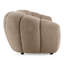 Canapé Suki en tissu taupe moderne