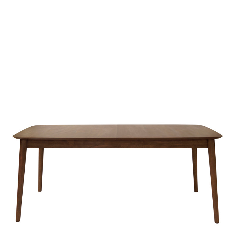 McGuffey Extendable Dining Table, Smoked Oak
