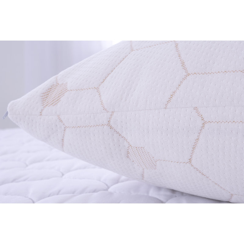 Memory Foam Medium Pillow, Standard/Queen Pillow:  16" x 28"