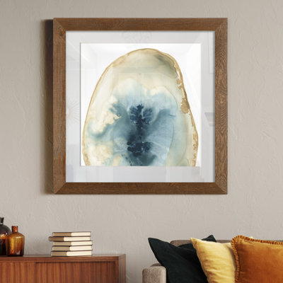 " Cropped Geodes II " Painting Print
