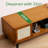 Bamboo TV Stand 2 Doors 63 Inch Color-662271638