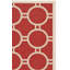 Tapis rouge / os à motif géométrique Arneshia-20794369