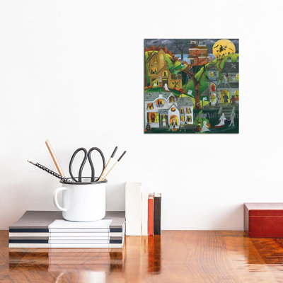 Dark, Eerie, and Full of Treats 1 Piece Wall Art on Canvas