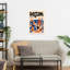 Barcelona Art And Sun Modern Abstract Palm Architecture City Wall Art Print by Patryk Krygowski - Wrapped Canvas Print-1377063890