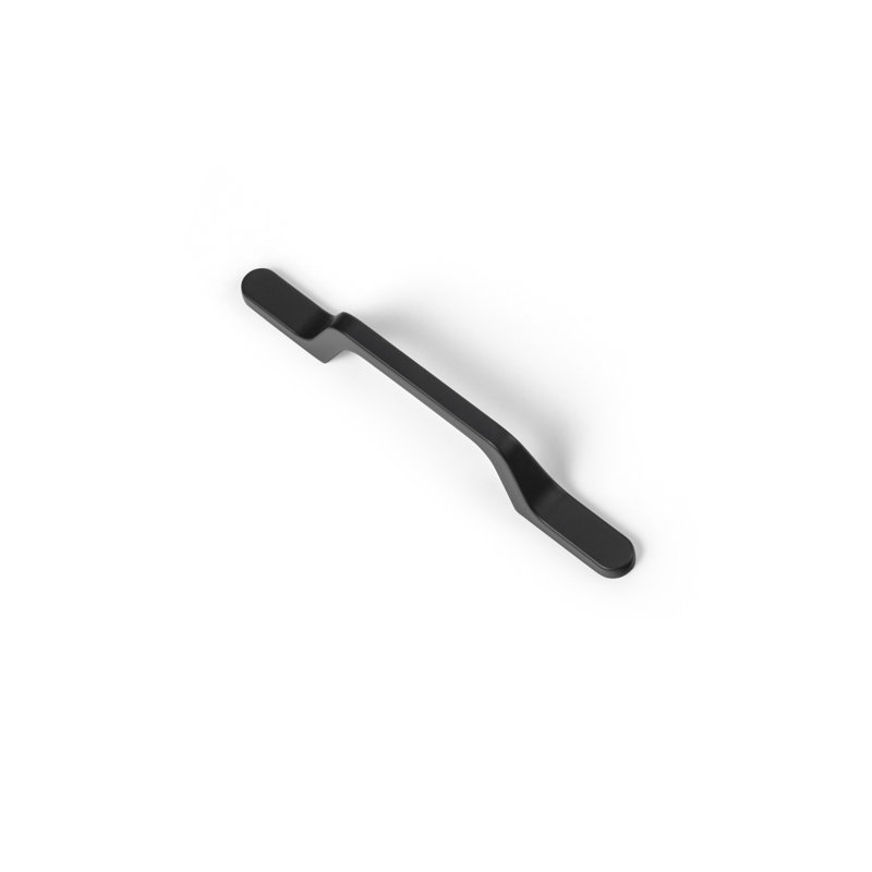 Matte Gold Modern Arch Bar Drawer Pull Set