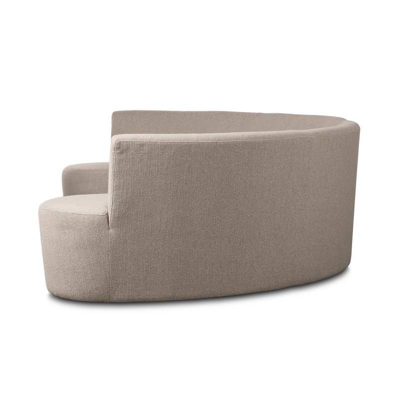 Sectional, Symmetrical, Kerbey Camel Polyester Blend