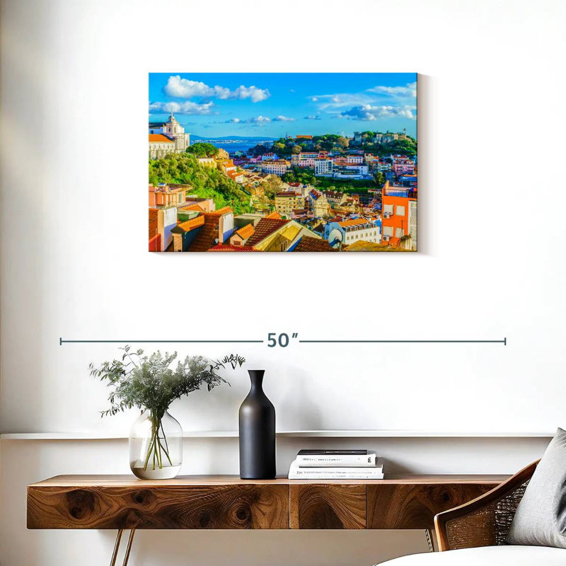 Nicci Alfama District Lisbon, 20" H x 30" W