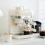 Machine à café expresso et américain semi-automatique compacte pour la maison, avec broyeur intégré