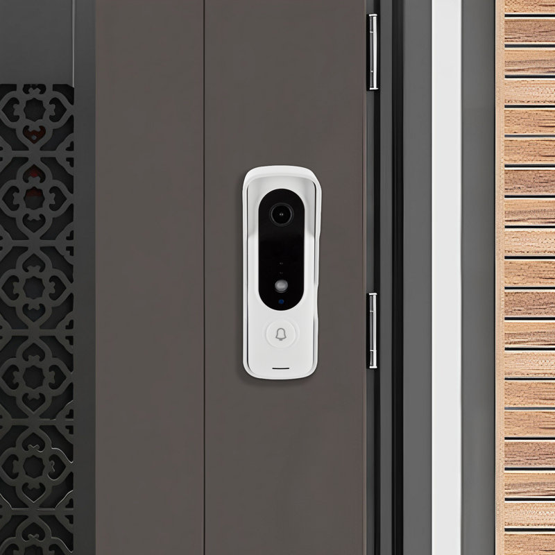 Wireless Push Button Doorbell, White