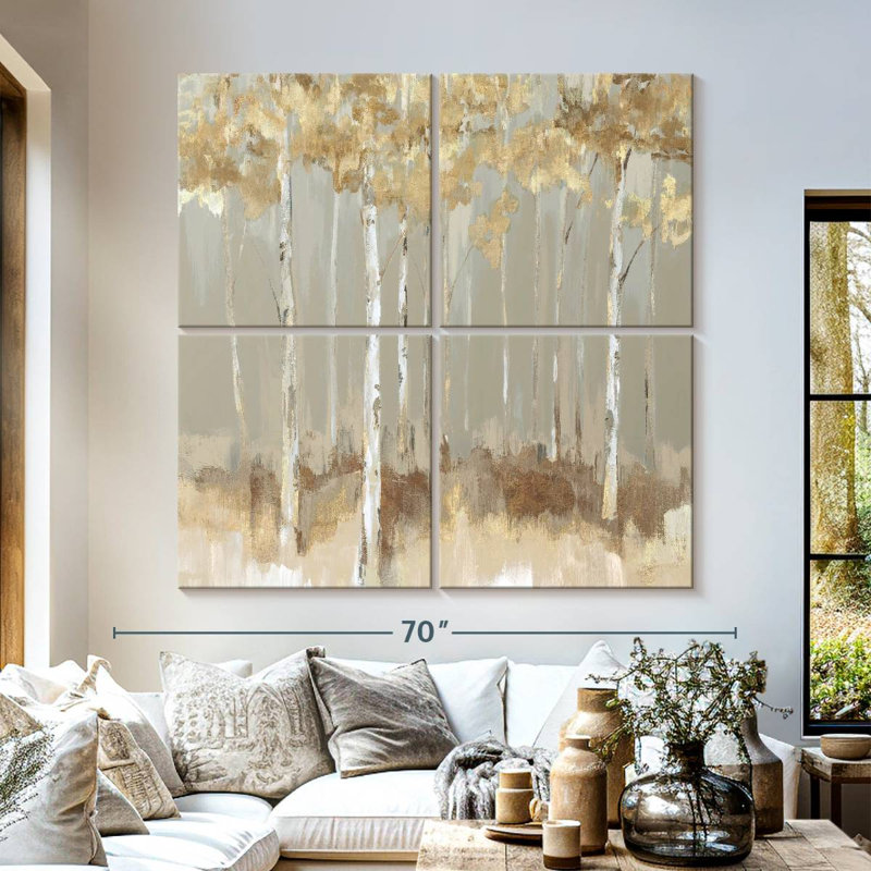 Harnek Shimmering Escape, H 57 po x l 57 po