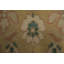 Élégant tapis beige et rouille avec motifs botaniques intemporels 2 x 3