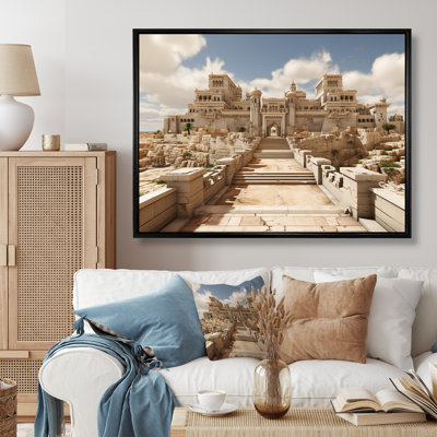 «Hebrew Hebrew Architecture» sur impression sur toile