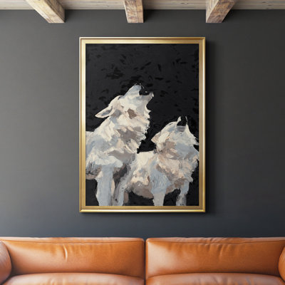 Midnight Wolves - impression d'un seul cadre photo
