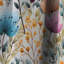 Watercolor Blue Foliage Botanical Motif I - Rideau floral - Rideau occultant - 1 panneaux-107554868