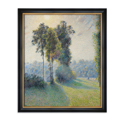 «Landscape at Saint-Charles» par Camille Pissarro, Worldly Famous Classic, estampe numérique