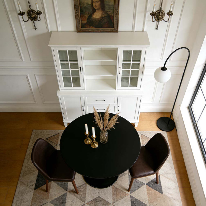 Table à manger ronde moderne, mobilier de salle à manger de cuisine, table basse, table de loisirs, table de salon, table de salle à manger, table de cuisine