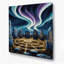 Art mural gris Sci Fi-584390245