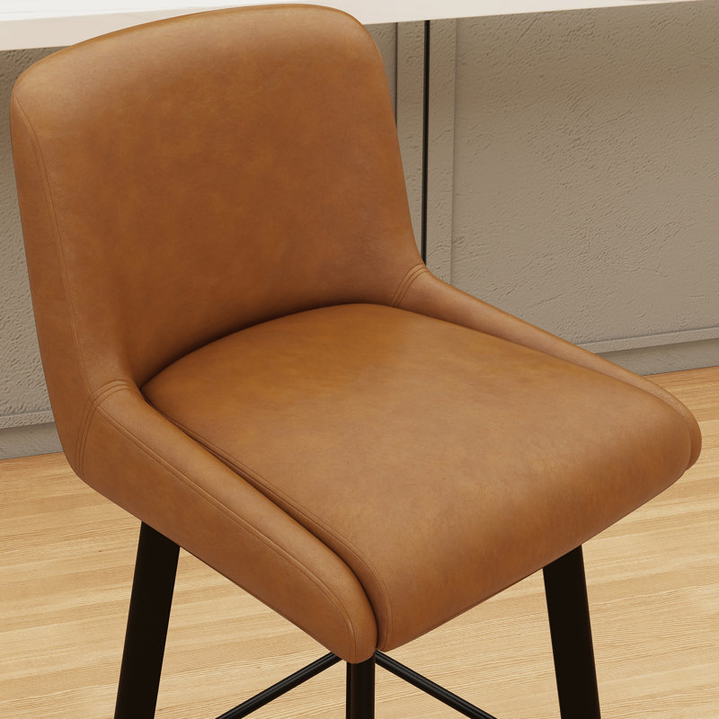 Tabouret de bar 26 po H, Brun whisky, 3, Tabouret de bar = siège d'une hauteur de 26 po 