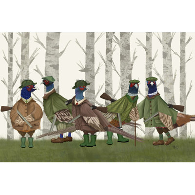 " Pheasant Shooting Party Group 3 "