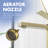 Modern Single Hole Waterfall Bathroom Faucet with Pop-Up Drain, Ideal for Home and Commercial Use.-115593380