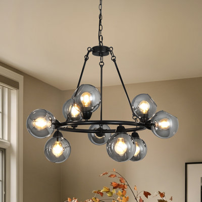 Lustre moderne 9 lumières Spoutnik